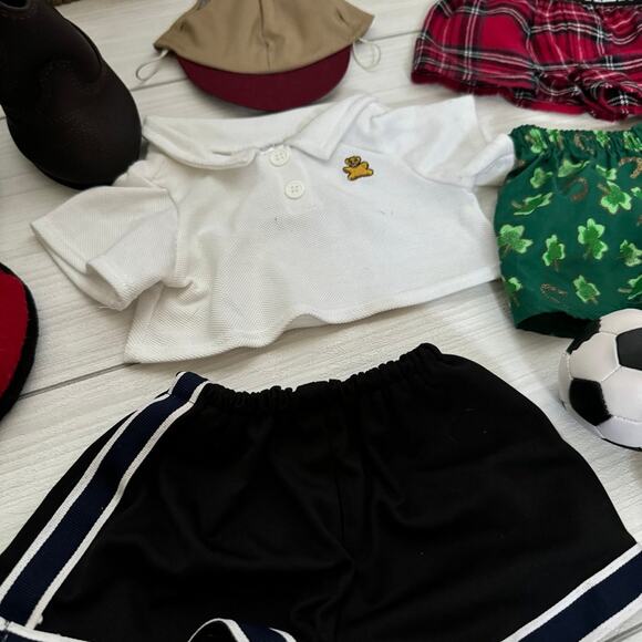 Build-A-Bear Lot stuffed animals clothing accessories shoes soccer - Picture 6 of 8